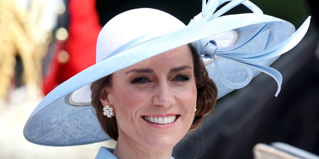 Kate Middleton Channels Princess Diana in Light Blue Catherine Walker at Trooping the Colour 2026 Kate Middleton Channels Princess Diana in Light Blue Catherine Walker at Trooping the Colour 2026