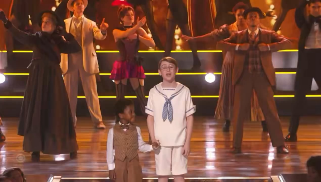 Megan Thee Stallion performs during the opening musical number at The 79th Annual Tony Awards. (June 7, 2026)