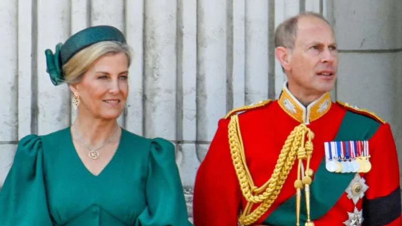 Sophie Rhys-Jones joined the royal family when she married Prince Edward on June 19, 1999, at St. George’s Chapel at Windsor Castle. By: MEGA