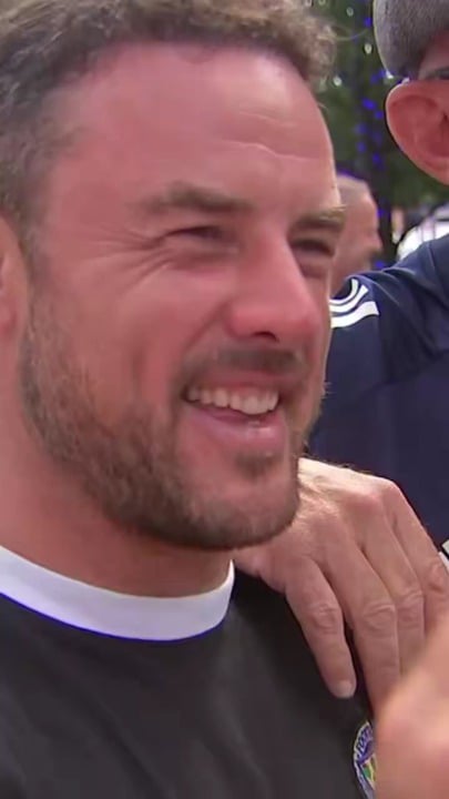 A Scottish football fan visiting Boston for the World Cup decided to skip his flight home to stay and watch another match because he loved the city.