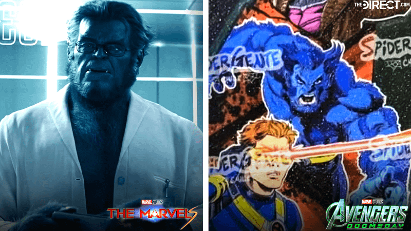 Beast in The Marvels compared to Avengers: Doomsday.