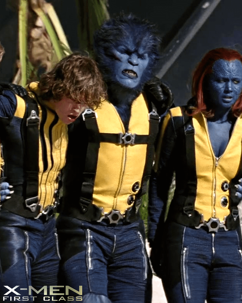 Nicholas Hoult as Beast in X-Men: First Class.
