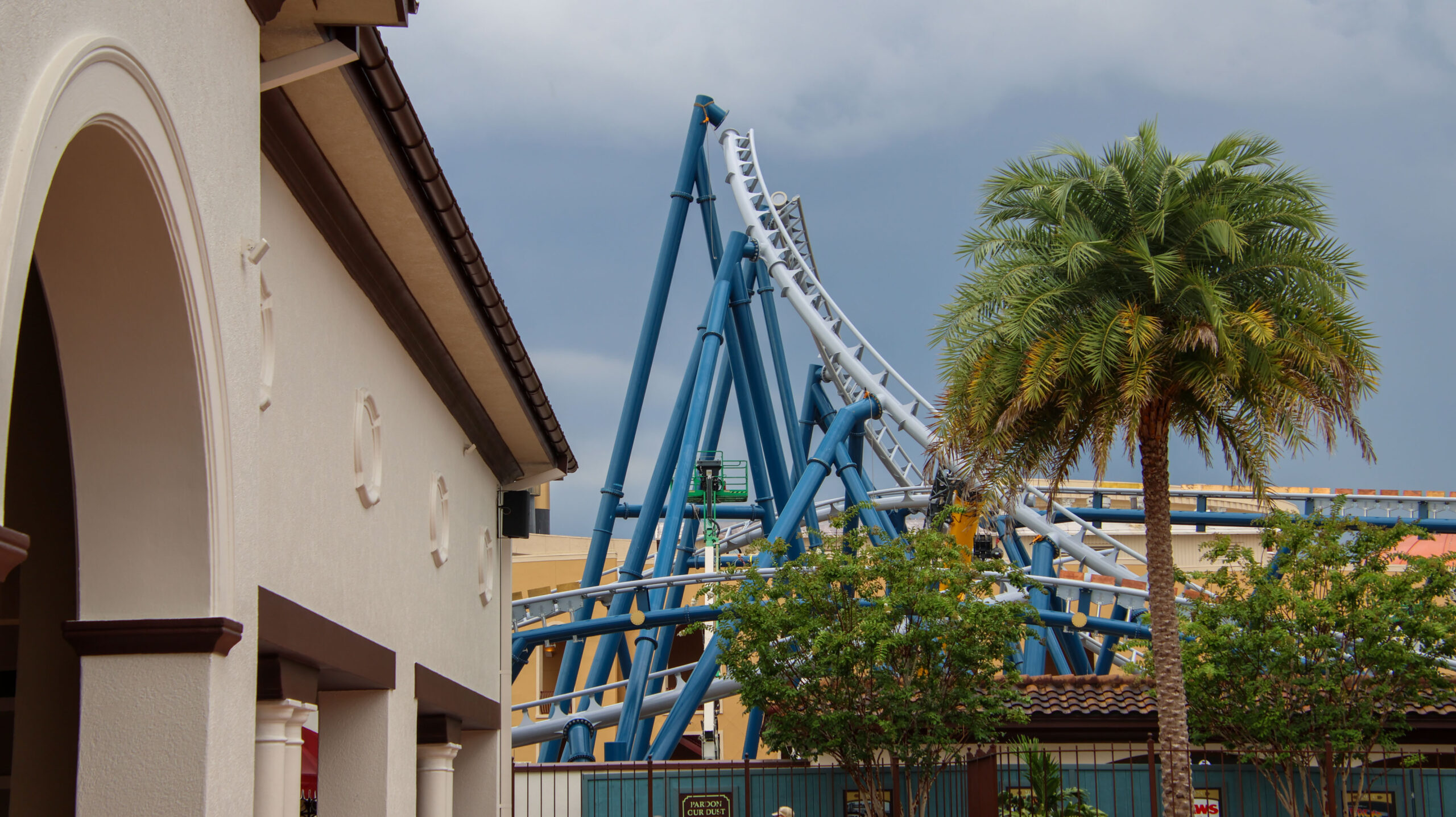 Even from this angle, it appears the section will be completed soon.