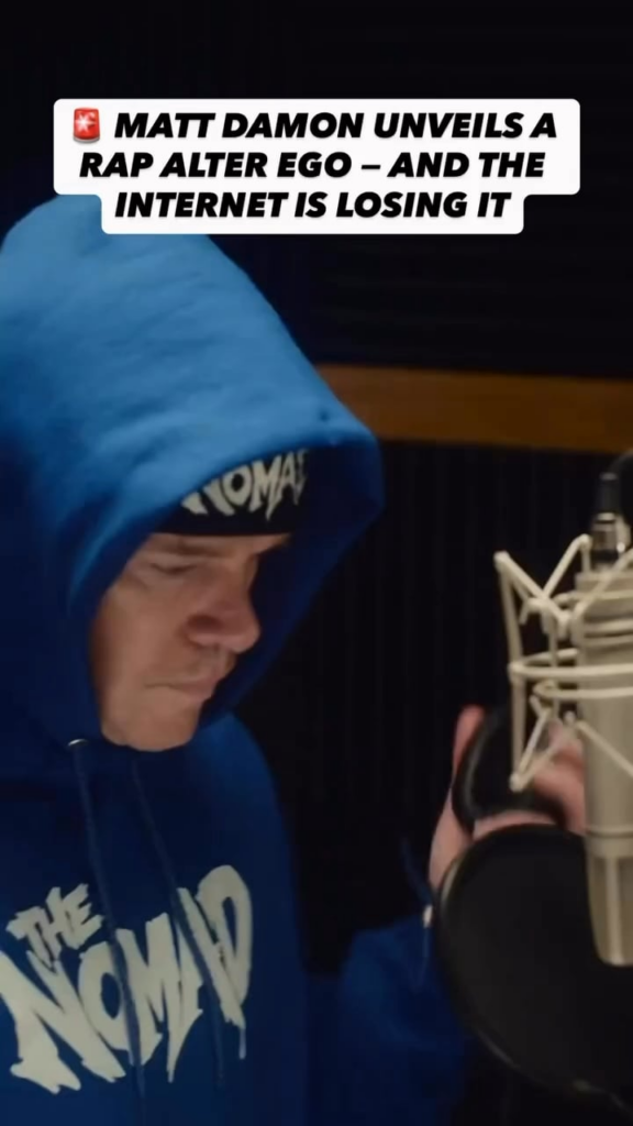Matt Damon raps for water.org
