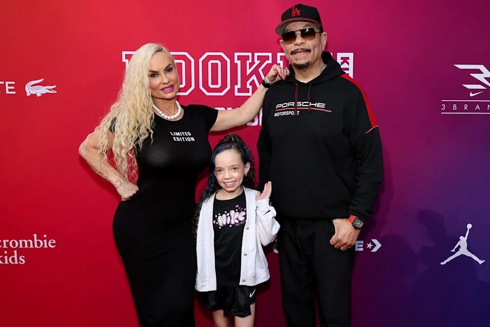 Coco Austin, Chanel and Ice-TCredit: Jamie McCarthy/Getty