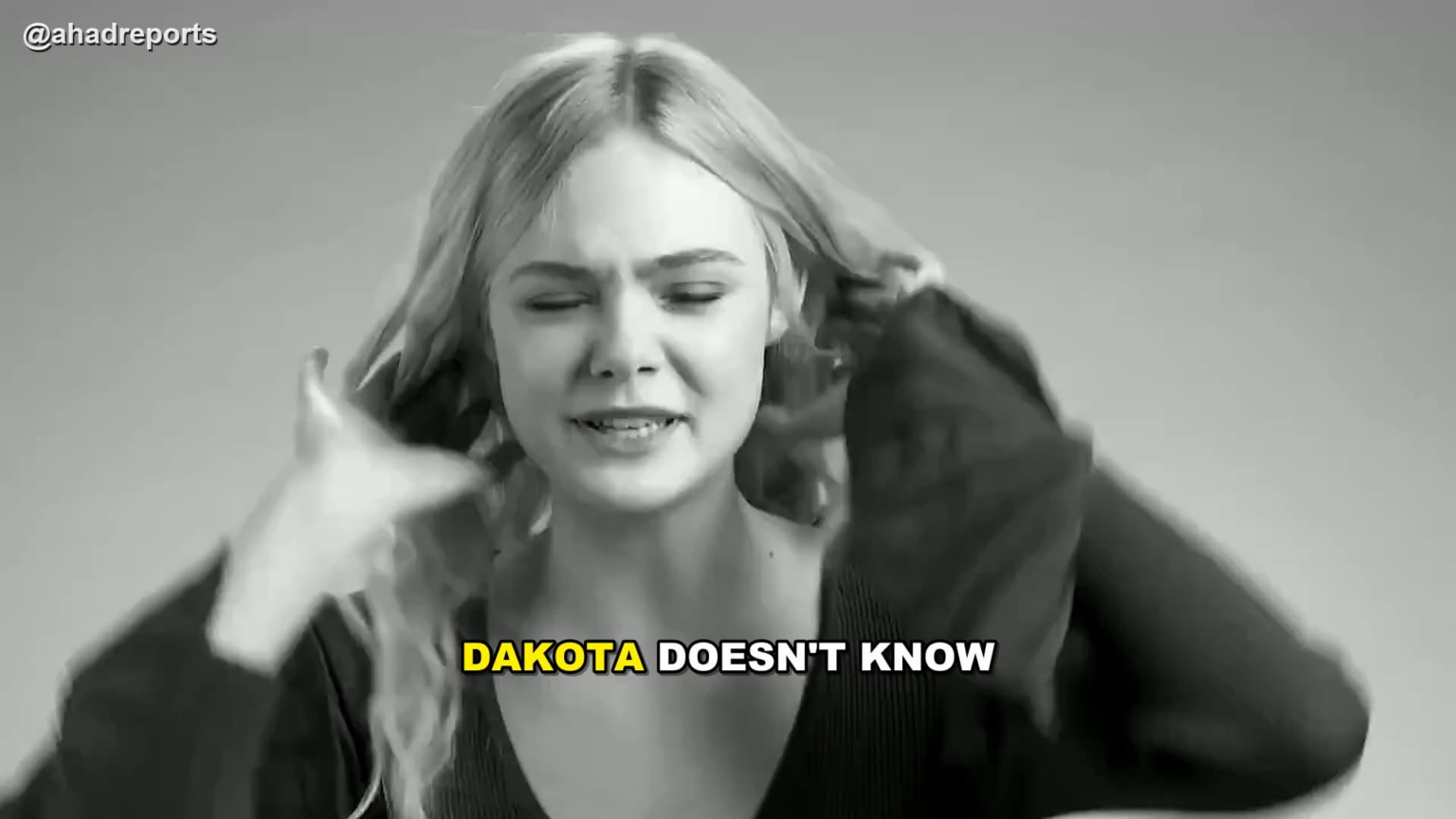 Elle Fanning on secretly watching 6-year-old Dakota’s old talk show videos and crying: ‘She was so cute’