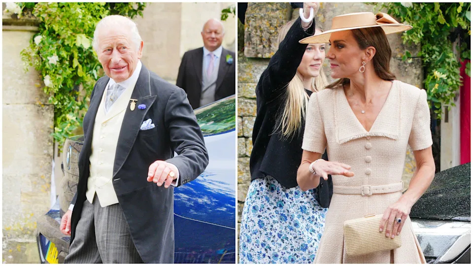The King attended the wedding, as did the Princess of Wales<span> Credit: PA</span>