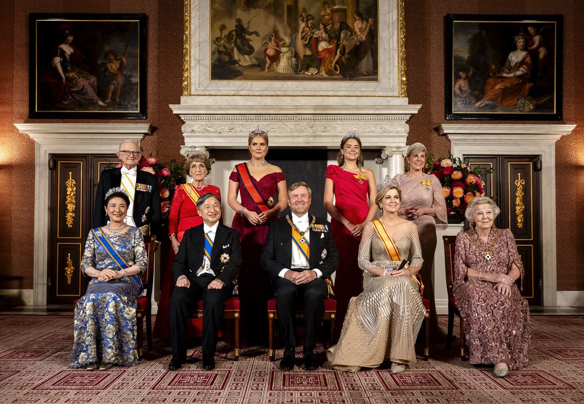 Queen Máxima Goes Sheer, Amalia Shines in Diamonds, and Ariane Makes a Stunning Debut in Red