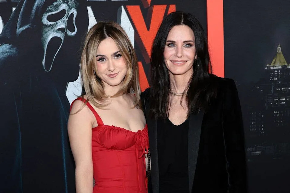 Courteney Cox and daughter Coco Arquette 