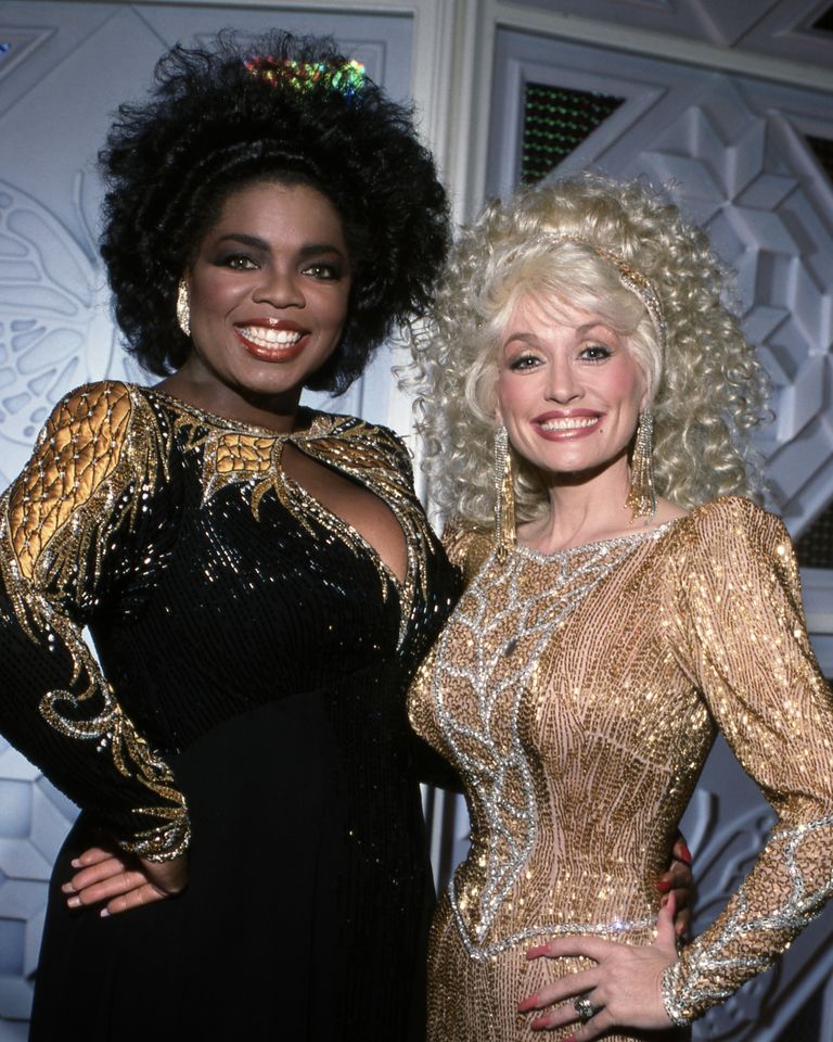 Oprah Winfrey and Dolly Parton, from left, on 'Dolly' in 1987.Credit: Jerry Fitzgerald/Disney General Entertainment Content via Getty Images
