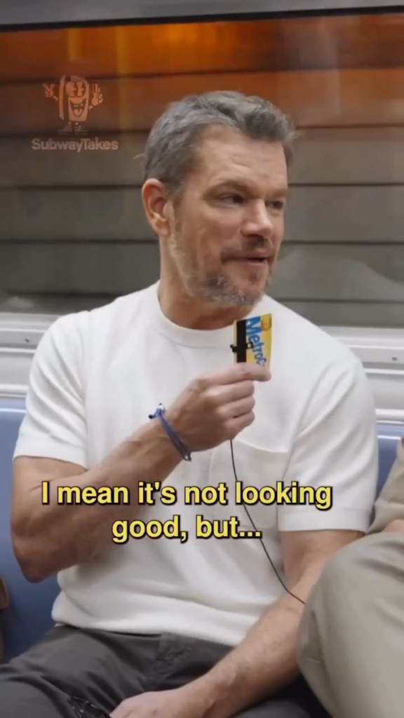Matt Damon has his wife, brother and Ben Affleck's contacts pinned on his phone: "They're the people I talk to the most"