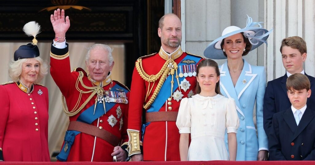 Royal family watches Royal Air Force flyover for king’s official birthday Royal family watches Royal Air Force flyover for king's official birthday