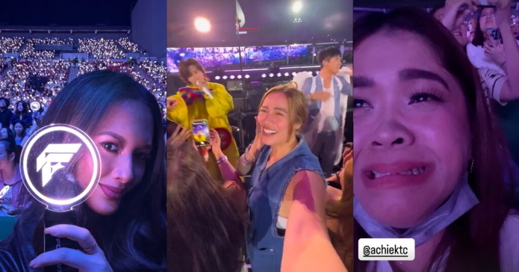 LOOK: Filipino celebrities spotted at F4's concert in PH • PhilSTAR Life