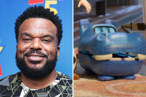 Craig Robinson as Atlas, a cheerful talking GPS hippo toy