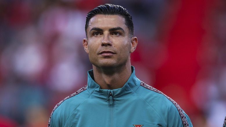 Cristiano Ronaldo during an international friendly match between Portugal and Nigeria