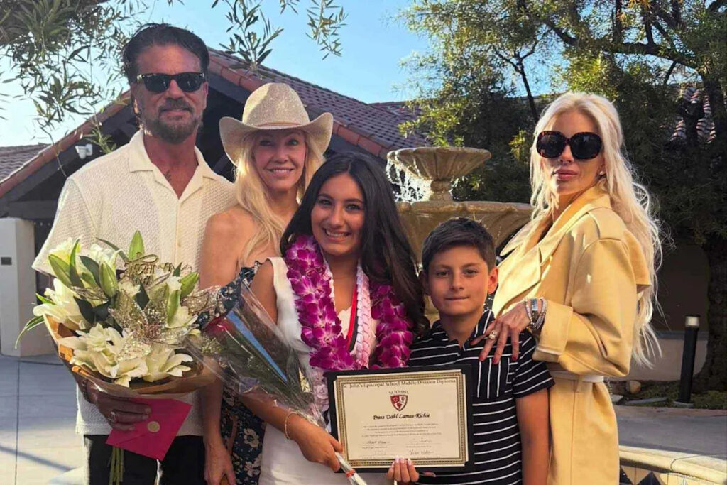 Heather Locklear Says Boyfriend Lorenzo Lamas Is ‘Everything’ as She Joins Him for His Grandkids’ Graduations Heather Locklear Says Boyfriend Lorenzo Lamas Is 'Everything' as She Joins Him for His Grandkids' Graduations