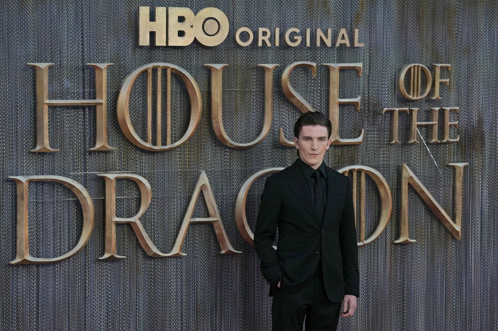 Ewan Mitchell poses on the red carpet at the world premiere of House of the Dragon season three, in London, on June 8. Photo: AFP