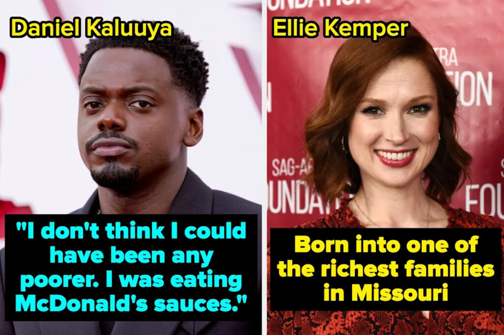 9 Celebrities Born Wealthy And 9 Who Started With Nothing
