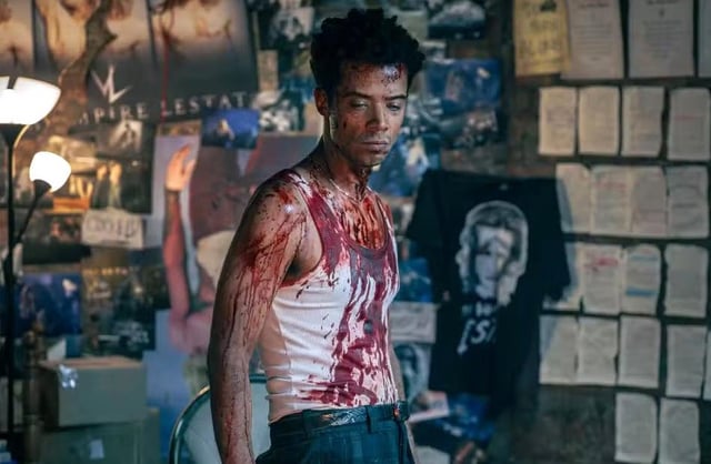 Jacob Anderson as the vampire Louis de Pointe du Lac