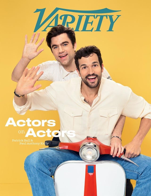 Paul Anthony Kelly and Patrick Ball for Variety's Actors on Actors; Photography by Mary Ellen Matthews