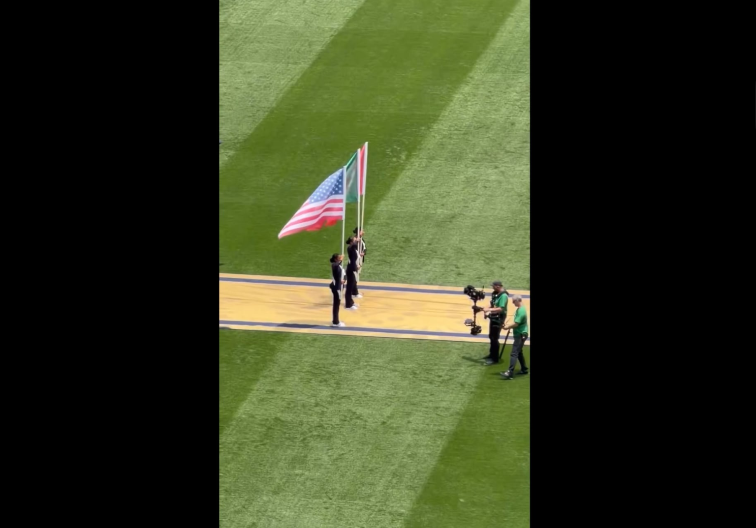 U.S flag booed at World Cup opening ceremony