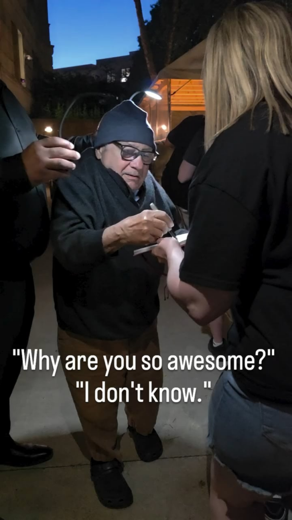 Danny DeVito’s answer after being asked why he’s so awesome: ‘I don’t know’