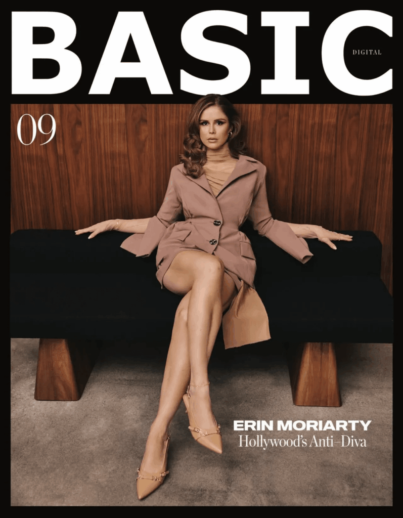 Erin Moriarty For Basic Magazine Issue 30 - June 8th, 2026 - Photographed by Sarah Krick, Styled by Estelle Aporongao
