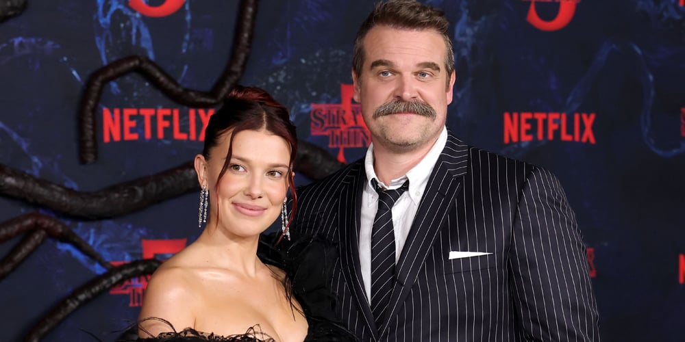 David Harbour Breaks Silence on Millie Bobby Brown Harassment Rumors, Explains His Version of What Happened (With a Statement From Her, Too) - Just Jared - Celebrity News and Gossip