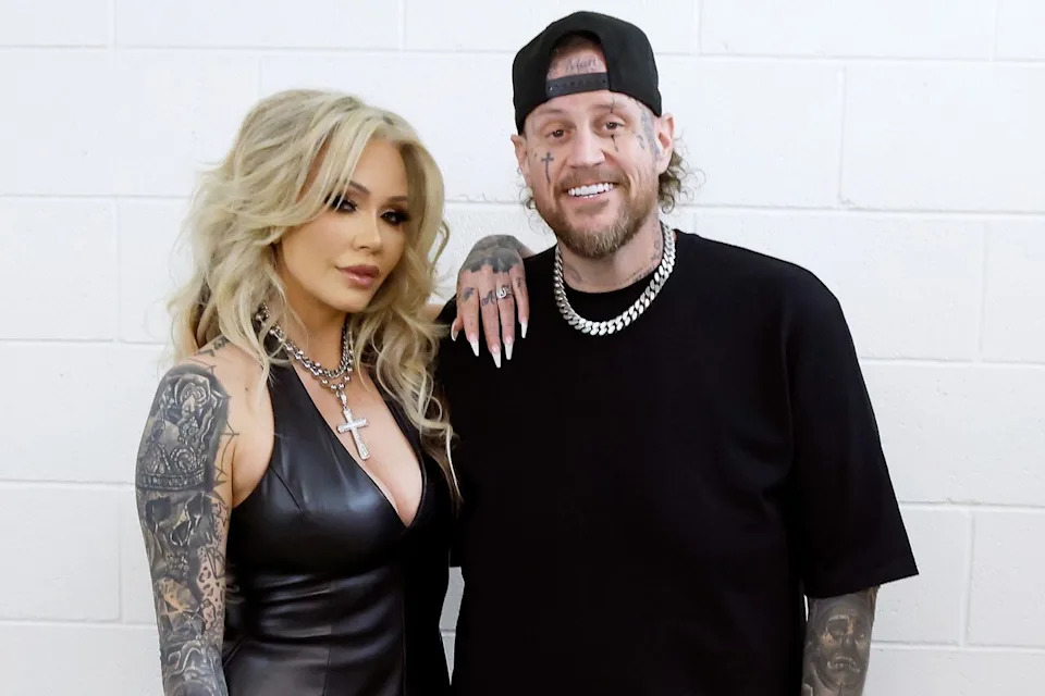 Bunnie Xo and Jelly Roll at the Palazzo Theatre at the Venetian Resort in Las Vegas in February 2026Credit: Taylor Hill/Getty
