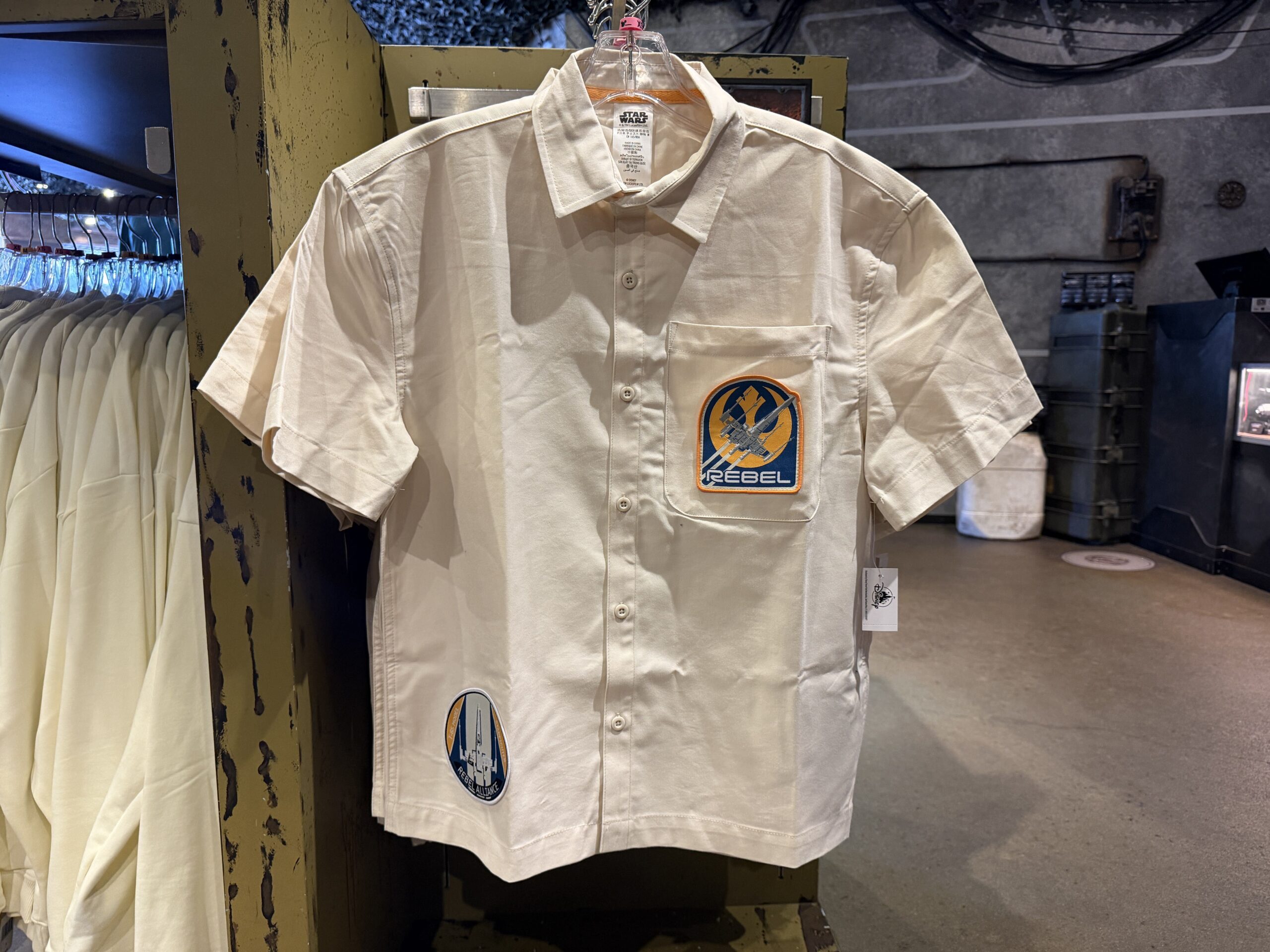 X-Wing Star Fighter Collared Shirt - $69.99