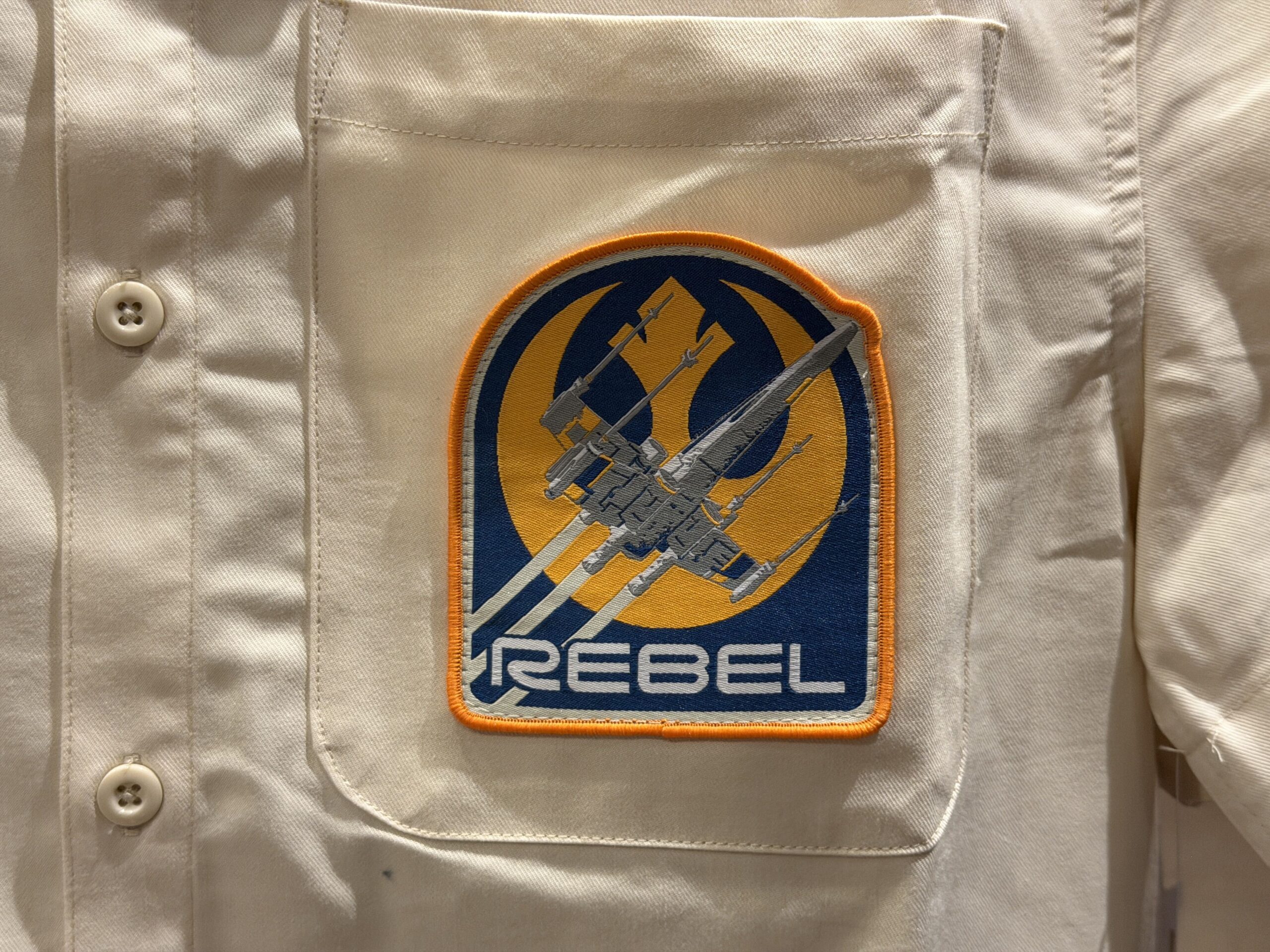 X-Wing Star Fighter Collared Shirt - $69.99