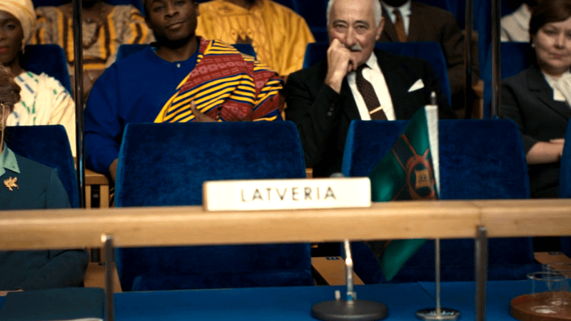 The Latveria seat in the Future Foundation.