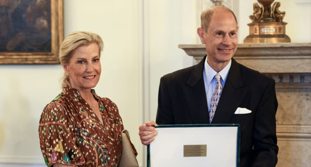 Buckingham Palace Posts Photo of Duchess Sophie Standing Alone Buckingham Palace Posts Photo of Duchess Sophie Standing Alone