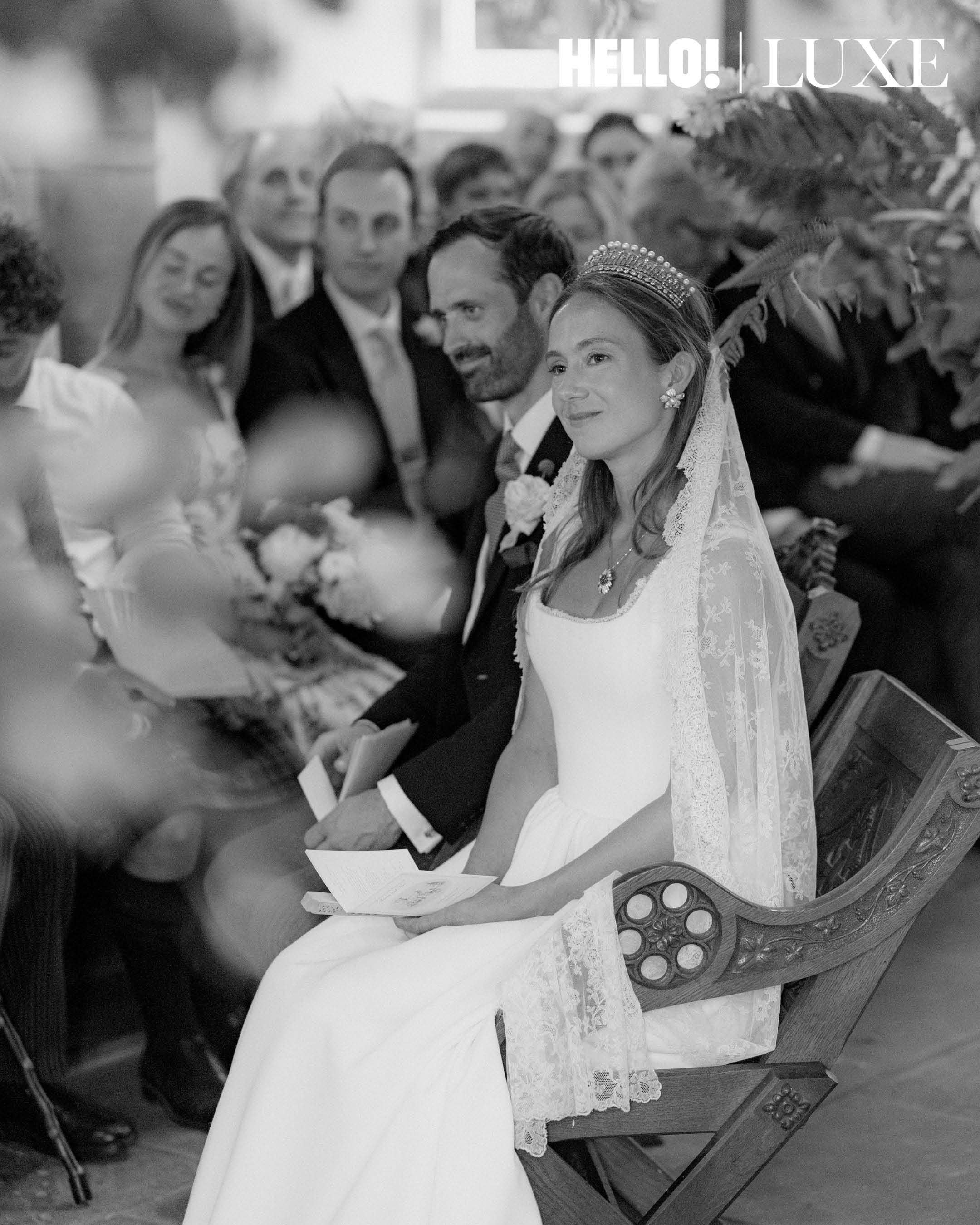 The ceremony included traditional readings from Nico’s aunt, Mary, and Marina’s aunt, Lady Helen