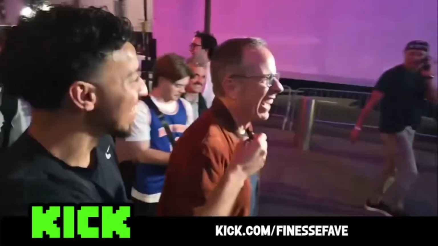 Jerry Seinfeld was asked to say Free Palestine after the Knicks game.
