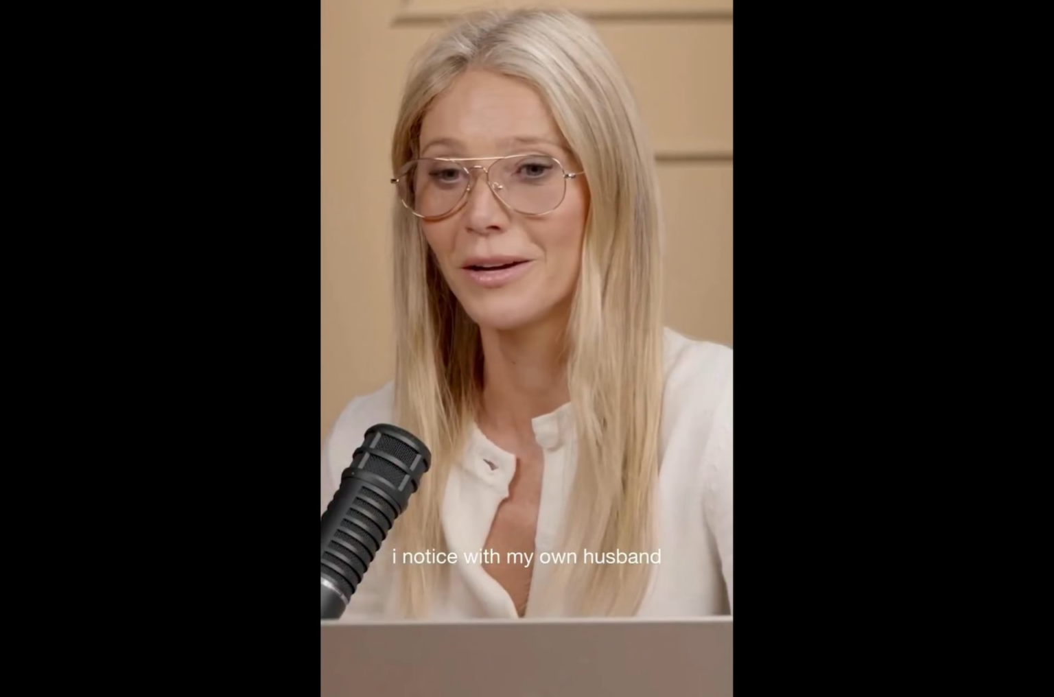 Gwyneth Paltrow: “I’m pretty centrist and my husband thinks I’m a republican, which I’m not a republican. I don’t feel anything right now to be totally honest with you. I feel like I’m a completely an independent”