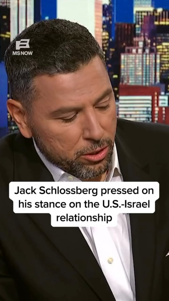 Jack Schlossberg calls Gaza genocide "a crime without a name"