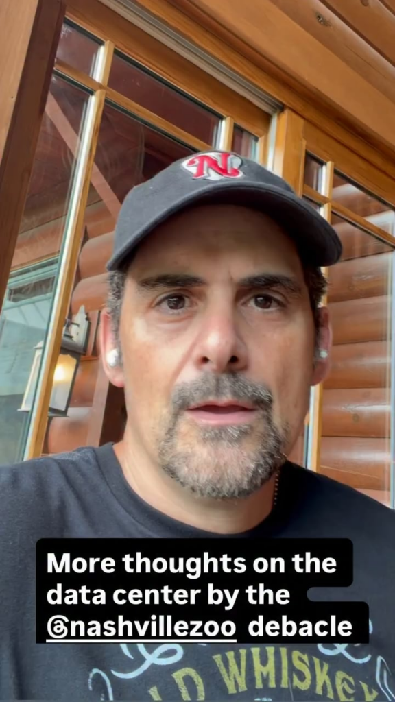 Country star Brad Paisley continues to speak out against proposed data center near Nashville Zoo