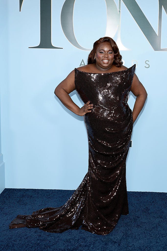 new york, new york june 07 alex newell attends the 79th annual tony awards at radio city music hall on june 07, 2026 in new york city photo by dimitrios kambourisgetty images for tony awards productions