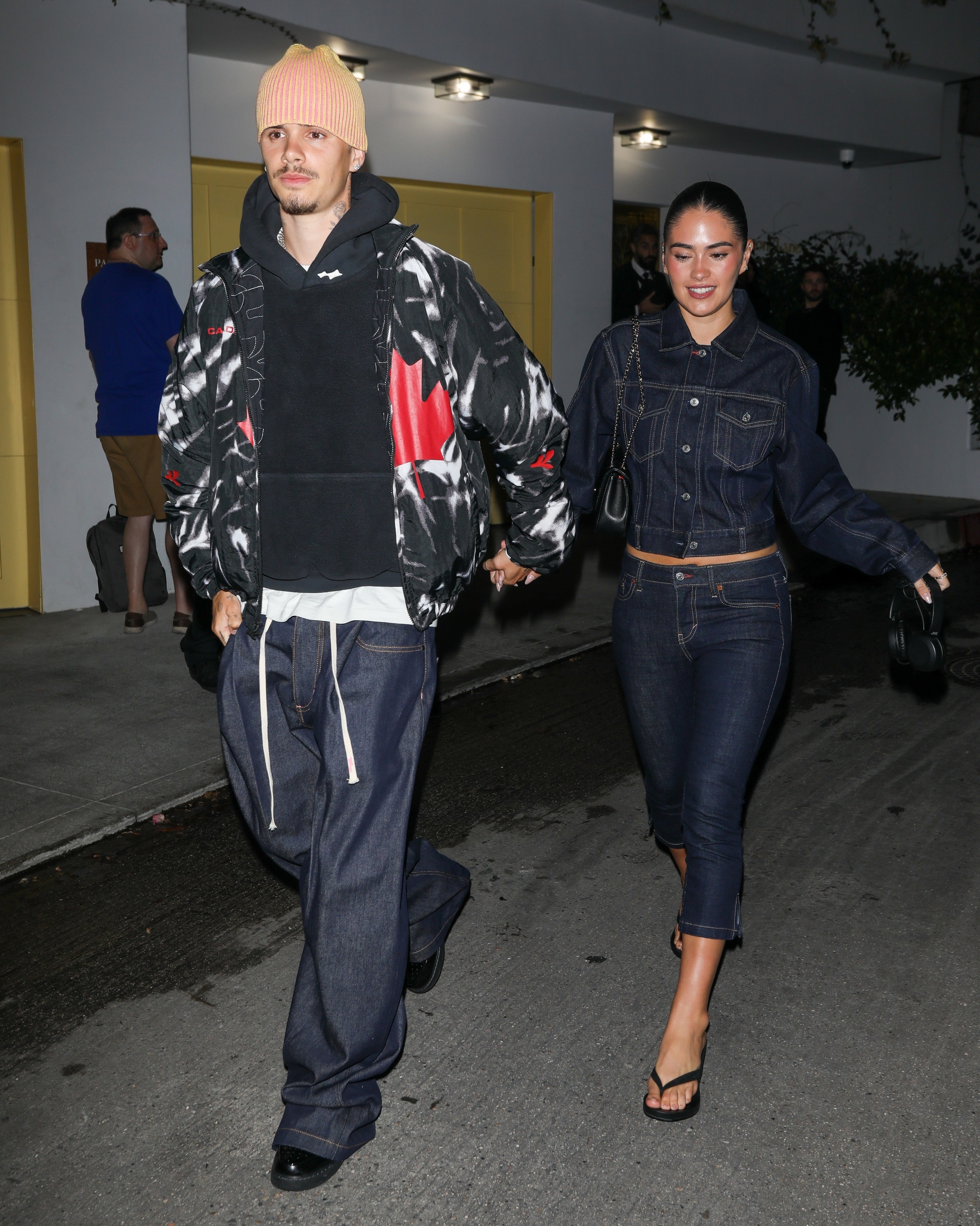 Romeo Beckham, Kim Turnbull, celebrities attending the World Cup Group Stage 2026
