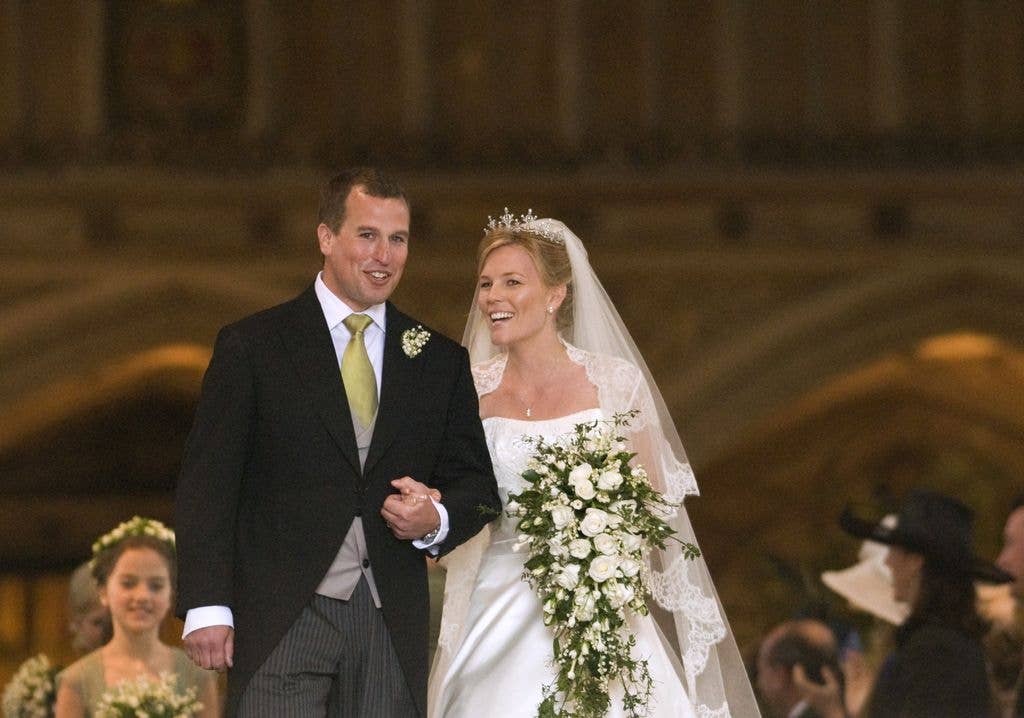Peter Phillips married his first wife Autumn in 2008