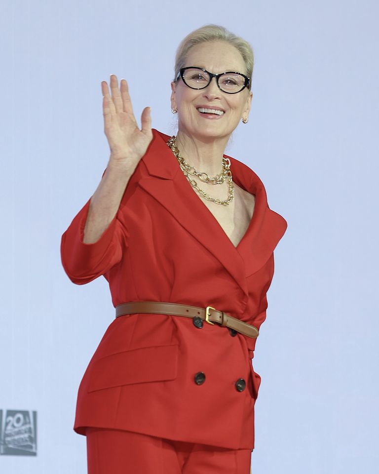 Meryl Streep at a press conference for 'The Devil Wears Prada 2' on April 8, 2026.Credit: JTBC PLUS/Imazins via Getty Images
