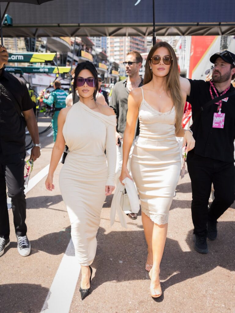 Kim Kardashian Wears Her Backless Bodycon Dress With an Unexpected Accessory Kim Kardashian Wears Her Backless Bodycon Dress With an Unexpected Accessory