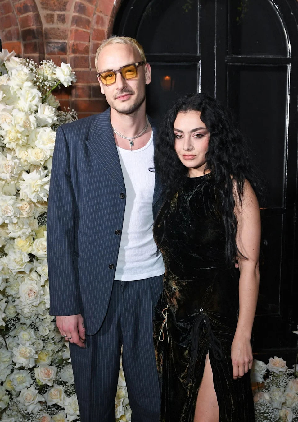 london, england may 11 george daniel l and charli xcx attend the vogue netflix party in celebration of the bafta television awards at belvedere restaurant on may 11, 2023 in london, england photo by david m benettjed cullendave benettgetty images