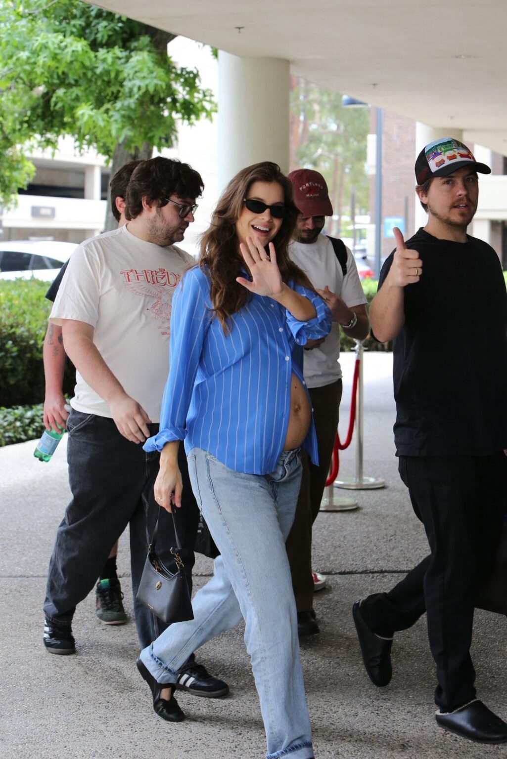 Barbara Palvin Sprouse and Dylan Sprouse in Hollywood, California (June 28, 2026)