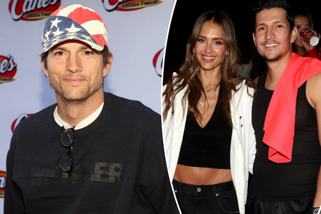 Jessica Alba, Ashton Kutcher and other celebrities’ LA World Cup night fueled by chicken fingers