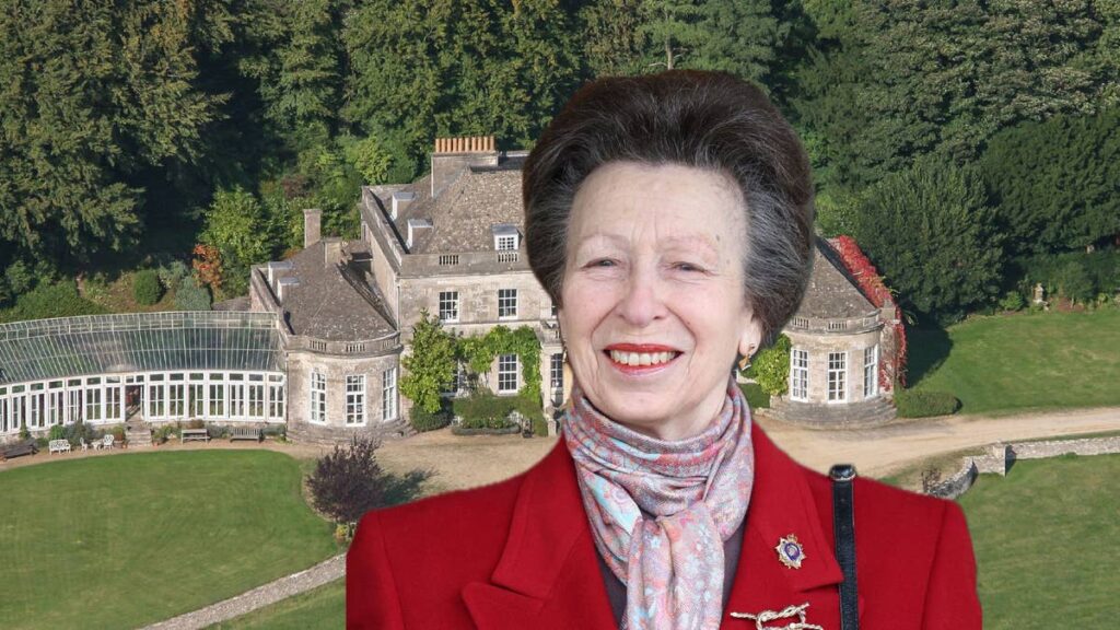 Princess Anne's 'un-royal' home Gatcombe Park has a split personality