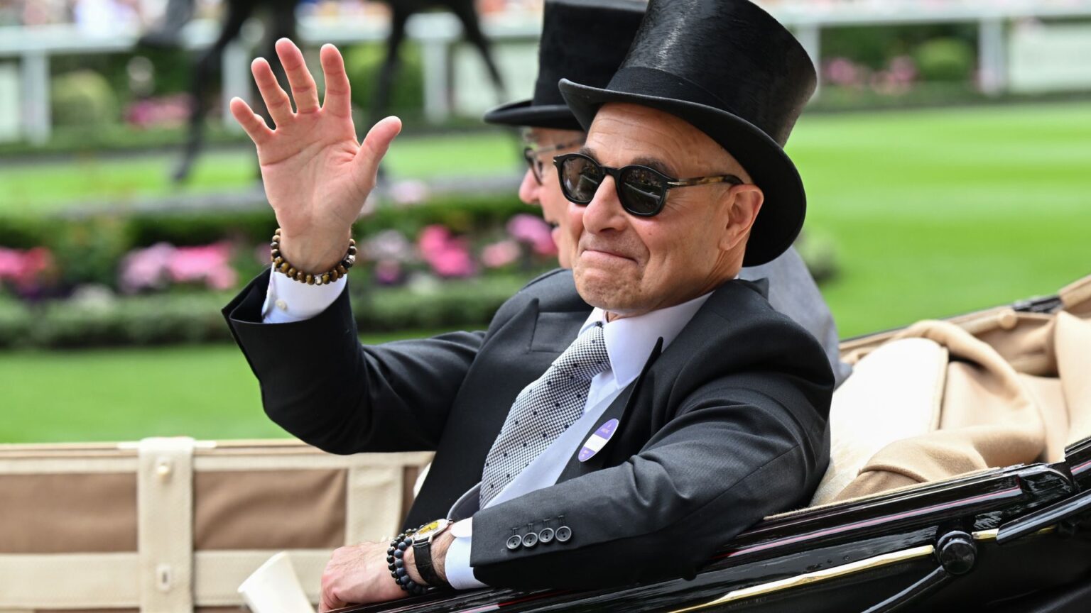 King Charles And Queen Camilla Invited an Unexpected Guest To Royal Ascot stanley tucci royal ascot