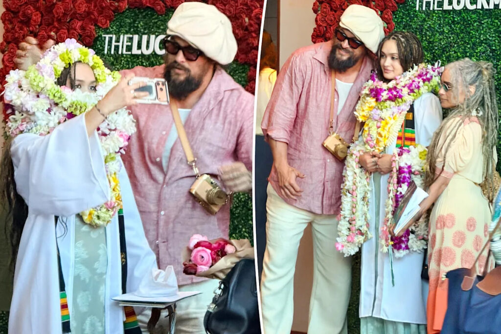 Lisa Bonet and ex Jason Momoa reunite for daughter Lola’s high school graduation Lisa Bonet and ex Jason Momoa reunite for daughter Lola’s high school graduation