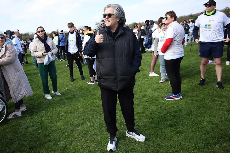 Rosie O'Donnell attends an event near Dublin, Ireland, on April 5, 2025.Credit: BACKGRID